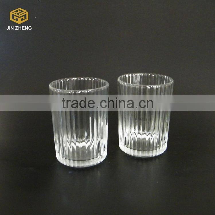 Wax candle stand, glassware for wax candle, glass candle holder