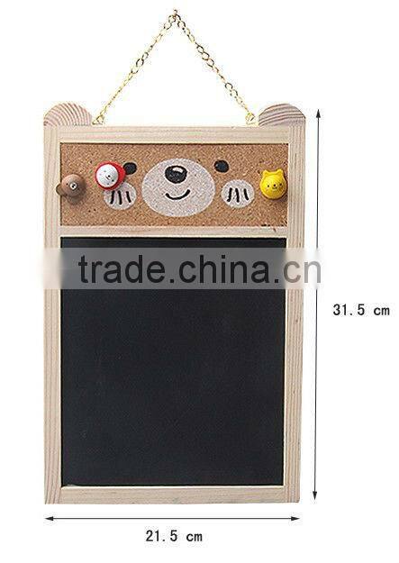 Supply creative Creative cute bear blackboard & message board