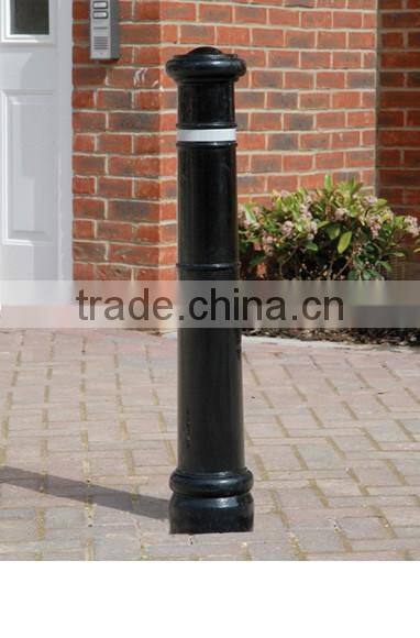 decorative cast iron road bollard removable bollards