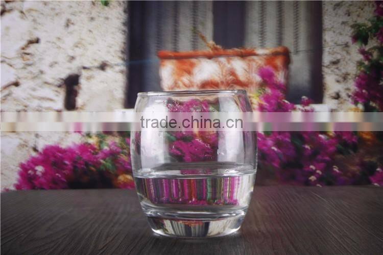 7x6.3x8.5cm mini cylinder glass beer mug GC08