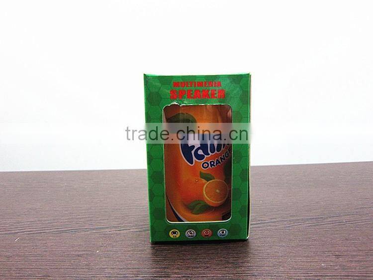 Mini USB OEM logo Tin Cans Speaker for Promotion