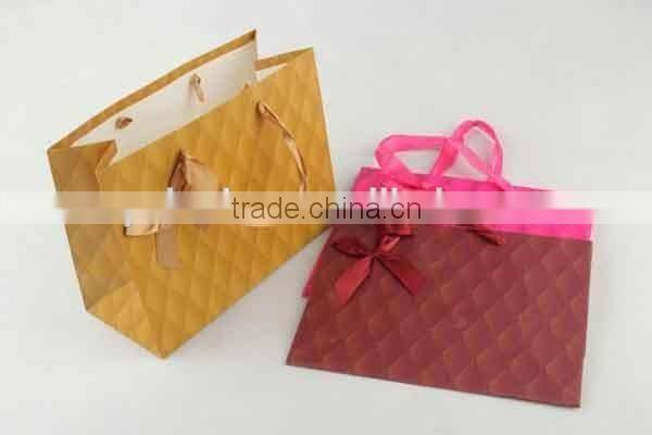 Foldable Gift Bag With Bowknot/ Shopping Bag