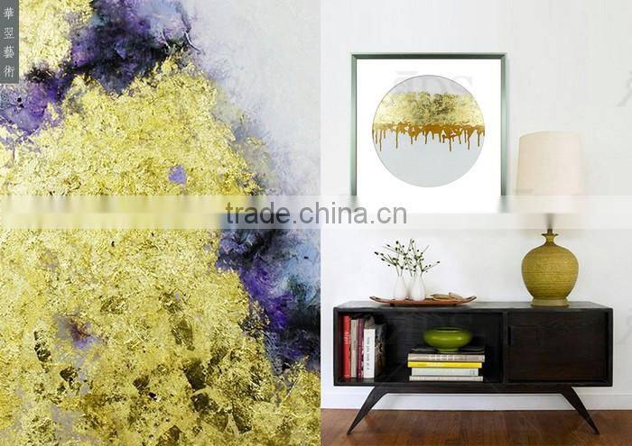 Framed Handmade Modern Canvas Oil Painting