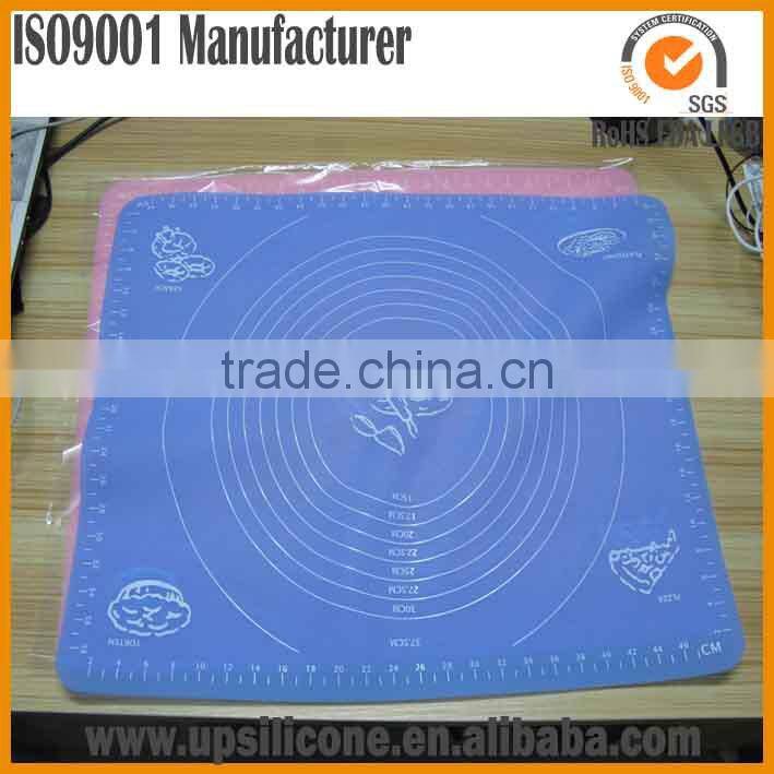 Food Grade Non-stick Silicone Dough Rolling Pad & Mat with Measurements,Silicone Baking Mat