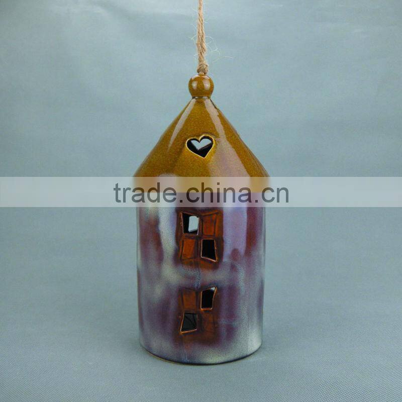 Ceramic LED Storm Lantern