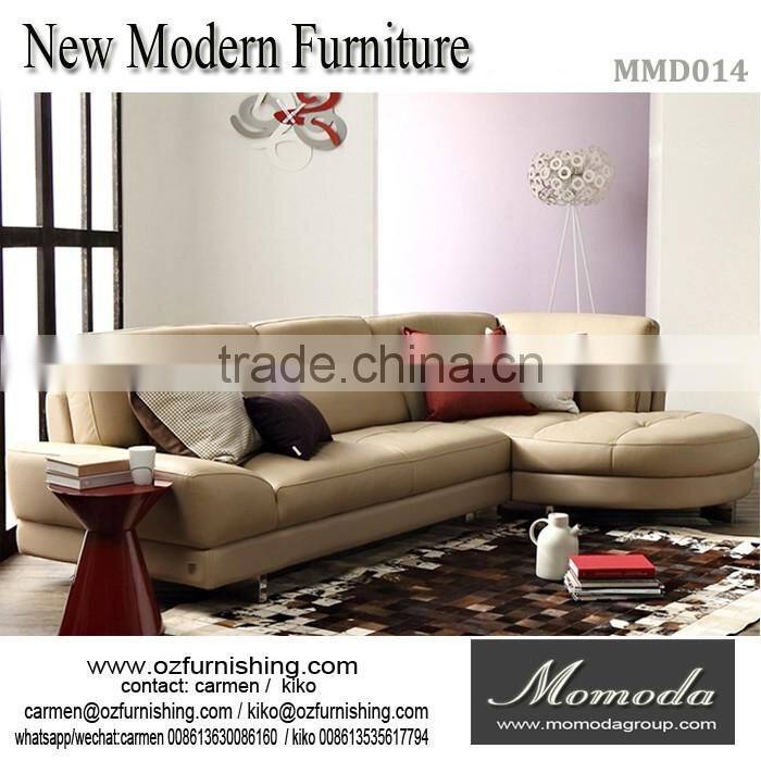 Buy sofa from China, modern Italian full leather sofa on sale for living room furniture