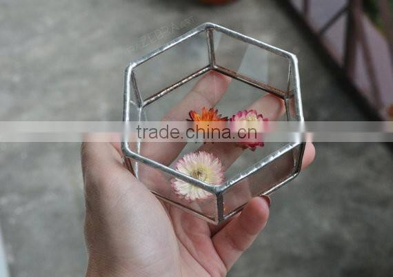 Jewelry box or rings box for wedding Glass ring Holder Little glass terrarium
