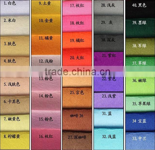 Nonwoven fabric polyester needle Felt