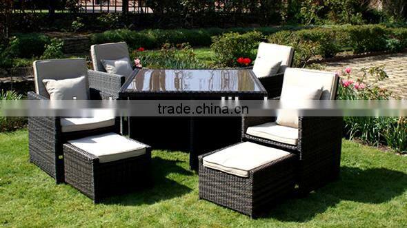 Outdoor pvc wicker patio furniture