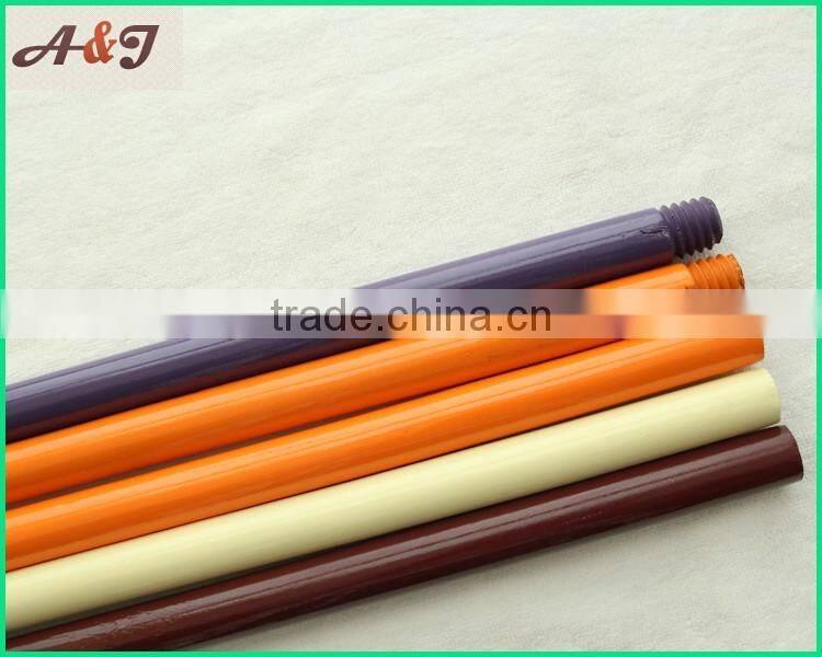 wooden handles painted with color, any color is available