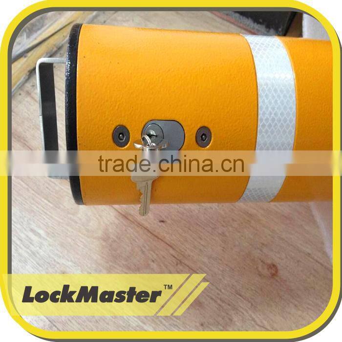 Cheap Stainless Steel Retractable Bollard With Manual Release Key