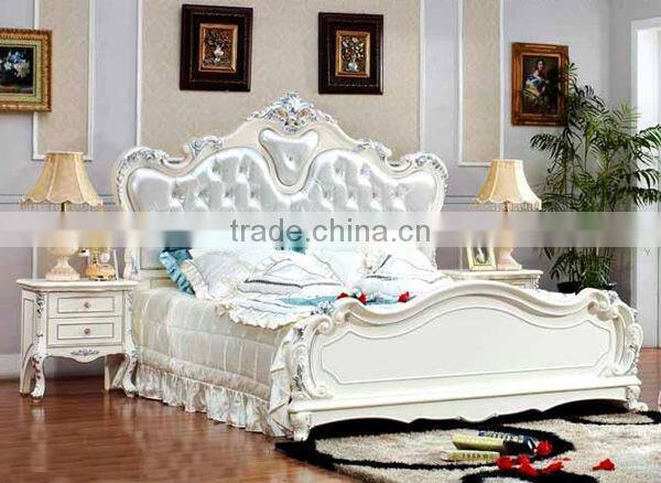 2013 year lastest design MDF European design bed