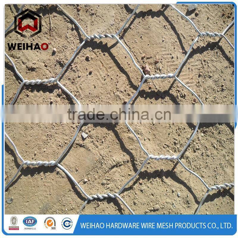 2016 Alibaba China galvanized hexagonal wire mesh
