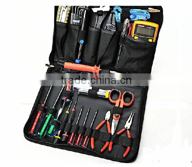 Hand 29pcs electrician tool kits bag