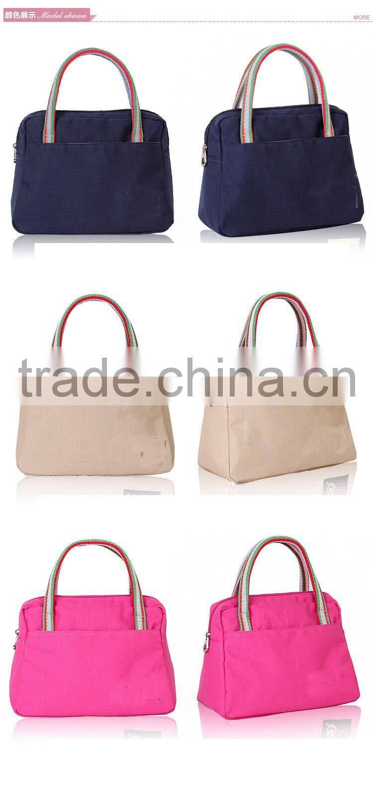 2015 Nice quality hand carry bag canvas