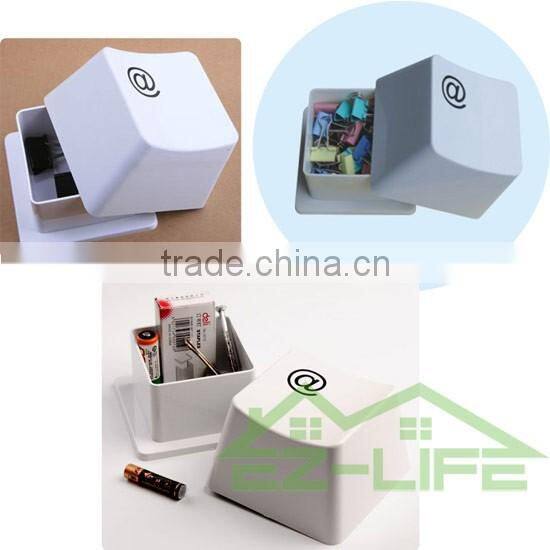 2016 new ariival daily use key mini size plastic clear keyboard storage box with lid for small part