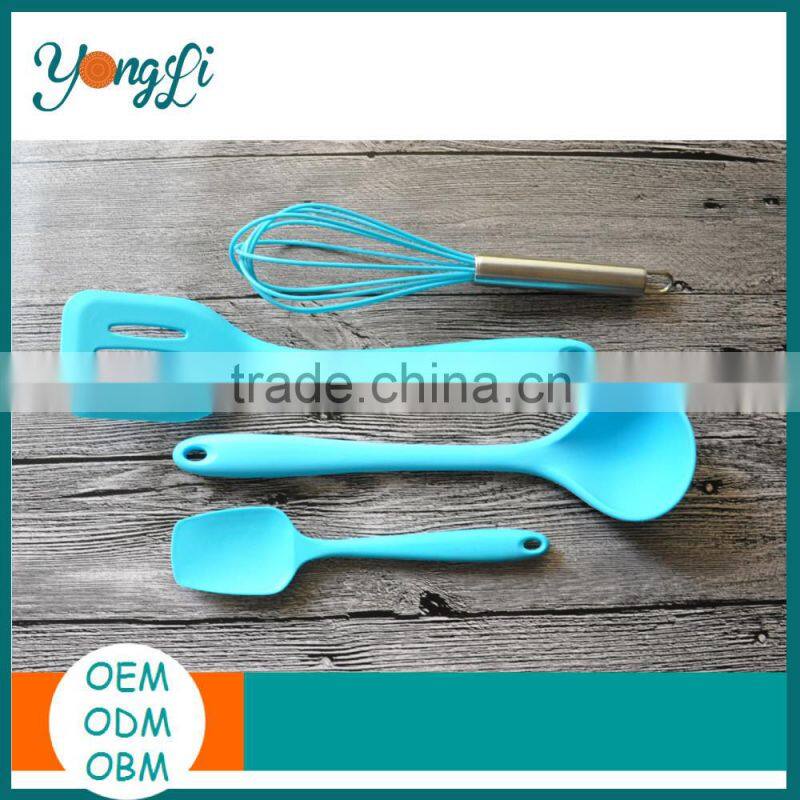 Cooking Utensils Silicone Kitchen Gadgets-SpatulaSpoon/Ladle/Turner/Whisk