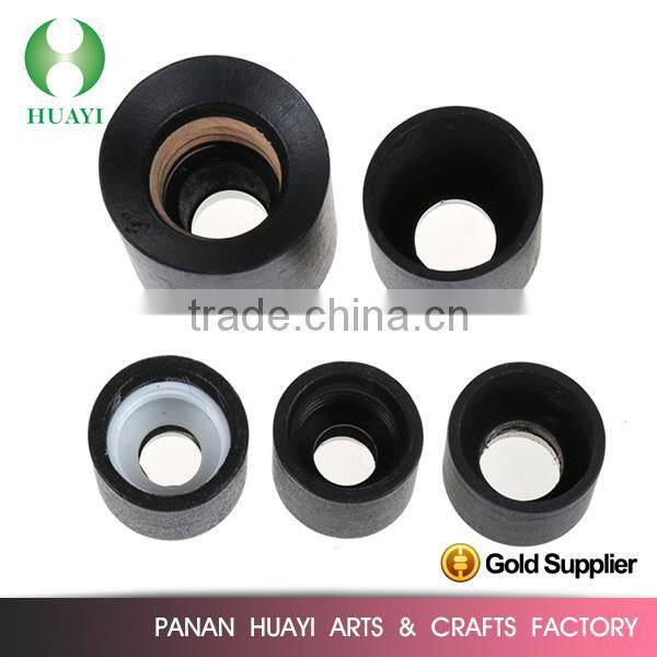 Black wooden cap for glass bottle air freshener 27/410