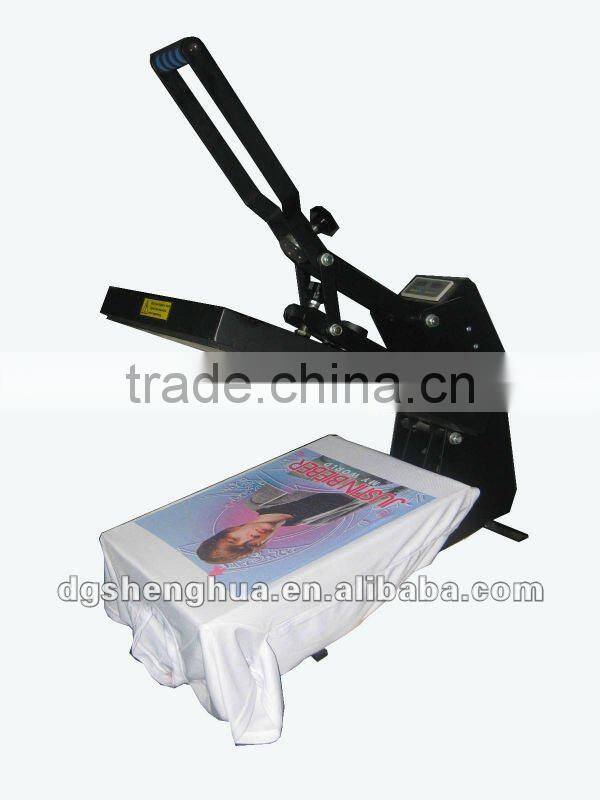 digital auto open heat press machine heat transfer printing