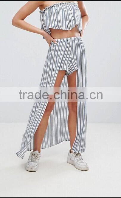 2017 Custom Beach Stripe Short Overlay set