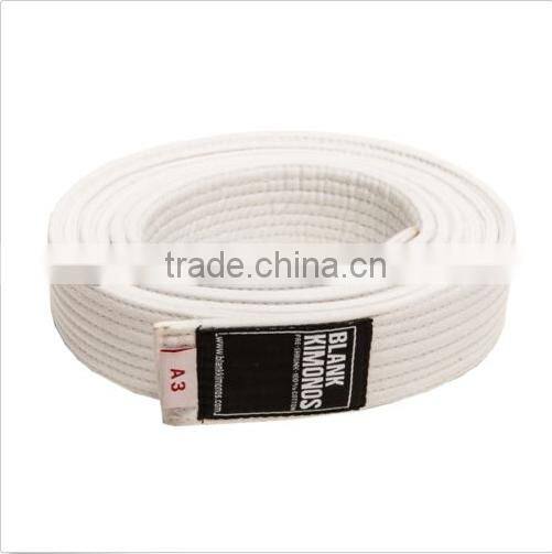 Bjj belt have canvans/cotton/twill fabric with taekwondo and karate style