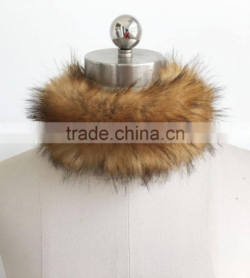 wholesale fashion 2016 new scarf Europe style multicolor faux fox fur collar for woman