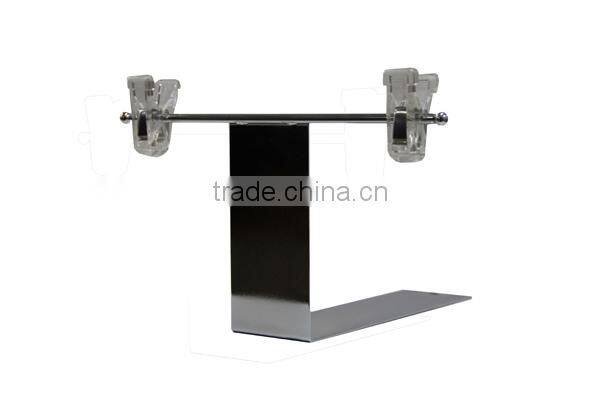 Food court clip clamp cart trolley lcd advertising display clasp