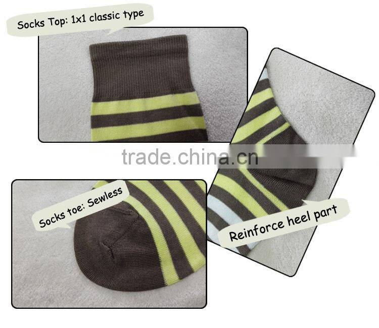 Wholesale hot selling cotton sock stripe sports socks