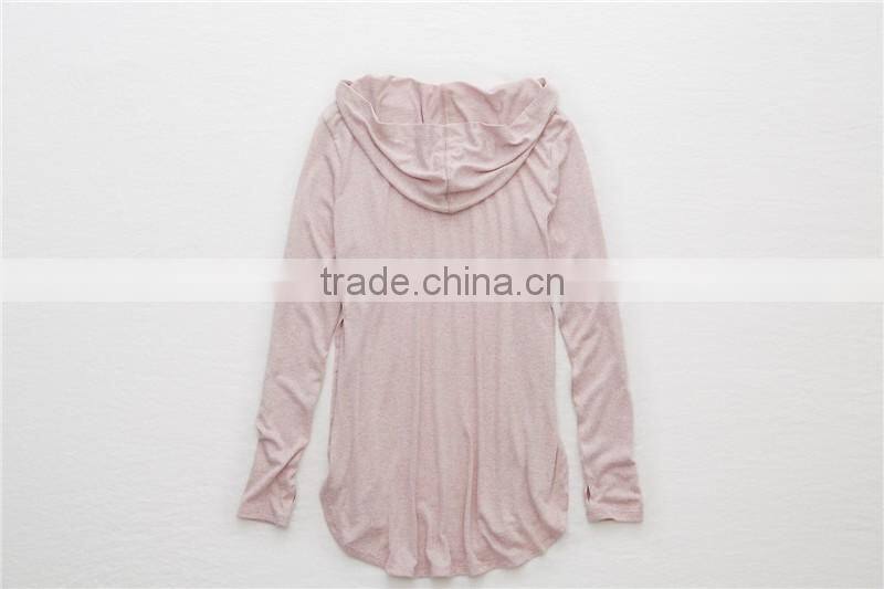 Spring Season Hoodies/Sweatshirt Product Type thin fleece pullover hoodie for women