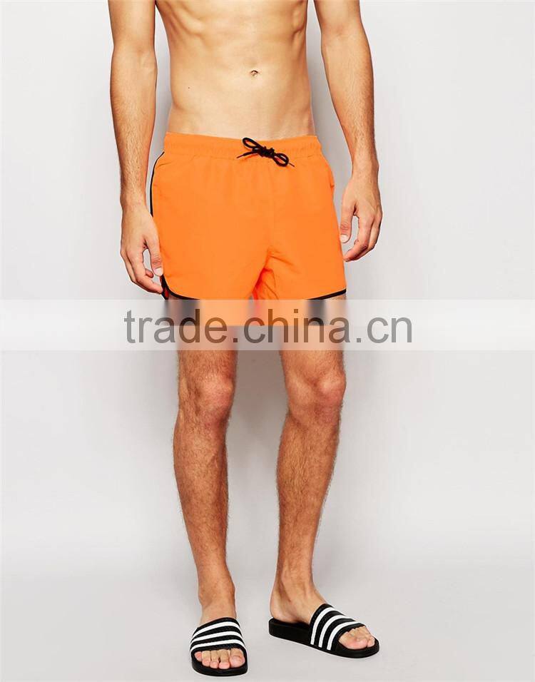 Mens runner swim shorts in short length swimwear shorts men