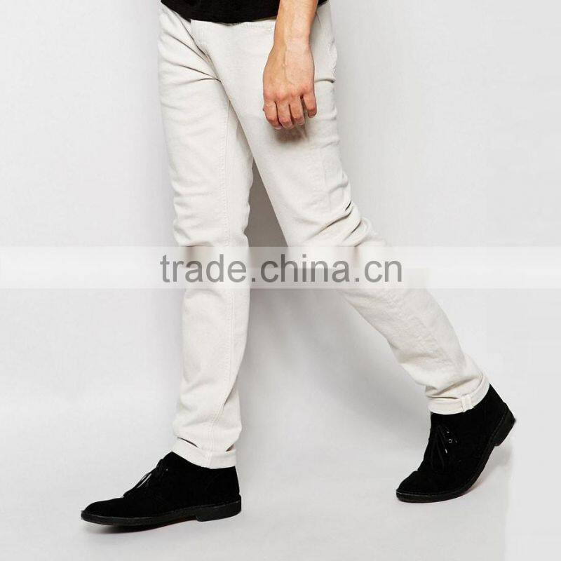 white plain denim new style jeans pent men wholesale China