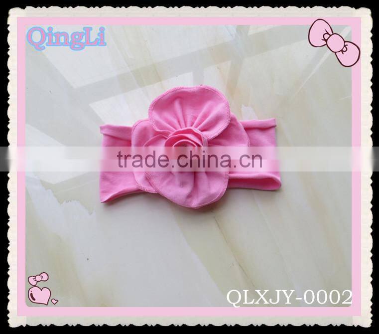 New arrival boutique children girls hair headband Big flower baby headbands