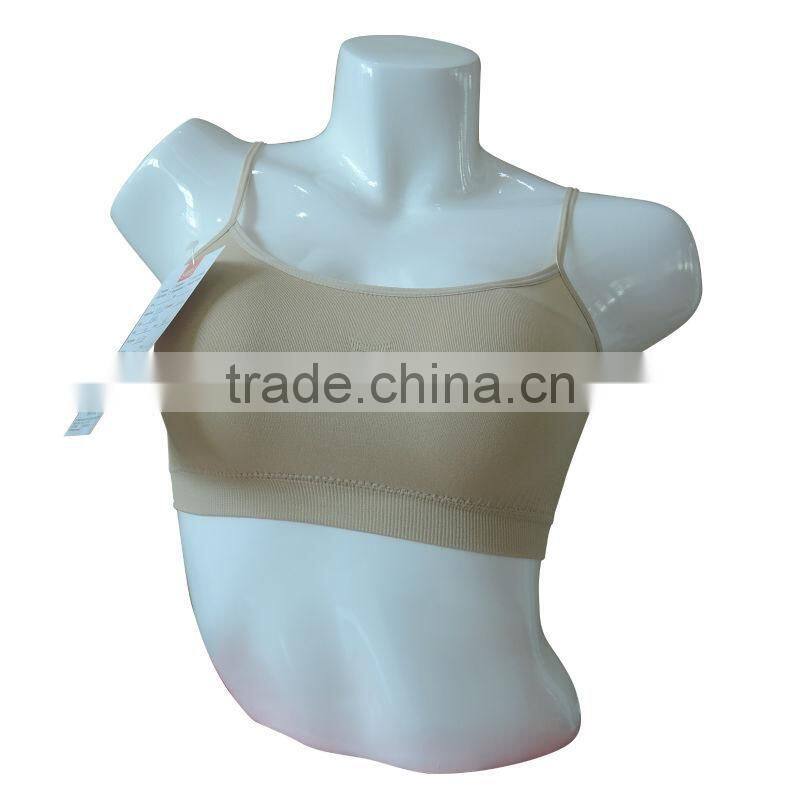 Nude sexy tube bra top seamless underwear ladies bra lingeries women underwear