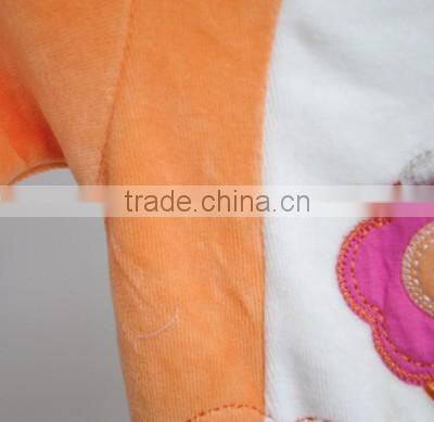Wholesale flannel newborn baby jumpsuit