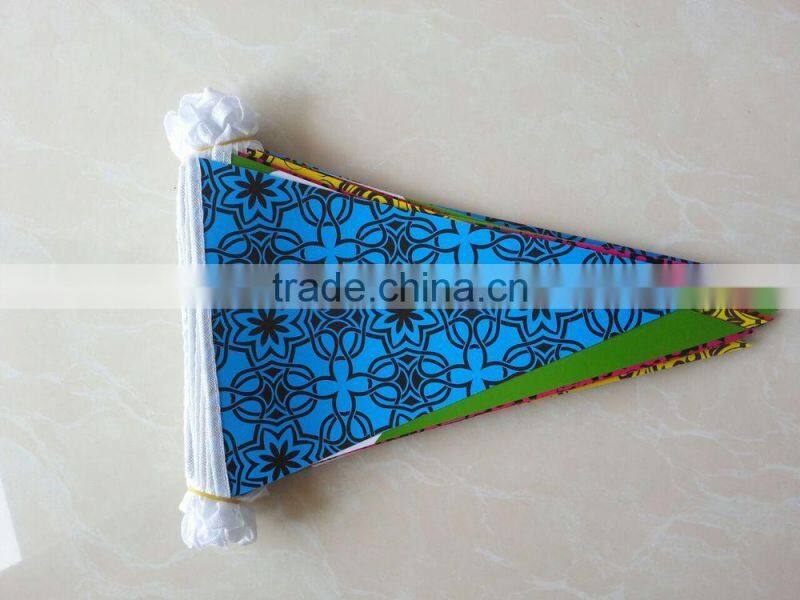 pennant bunting paper flag
