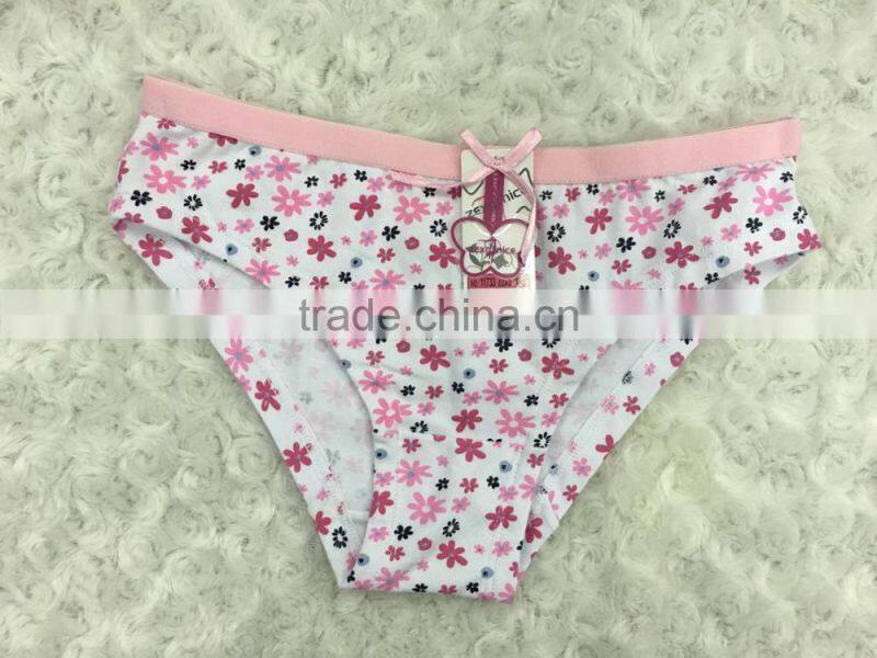 Lovely Printing Little Girls Panties Young Girl's Underwear
