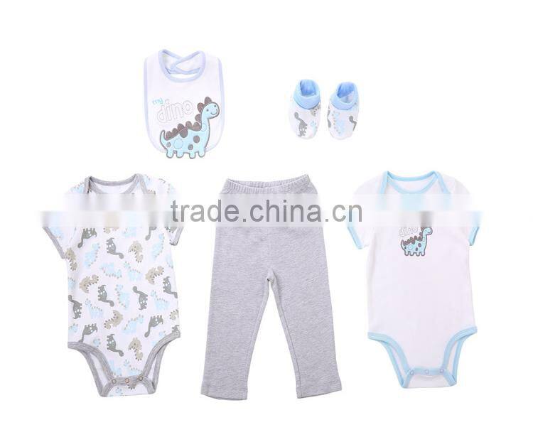 Top quality newborn kids clothes baby romper 100% cotton baby onesie toddler infant baby romper set
