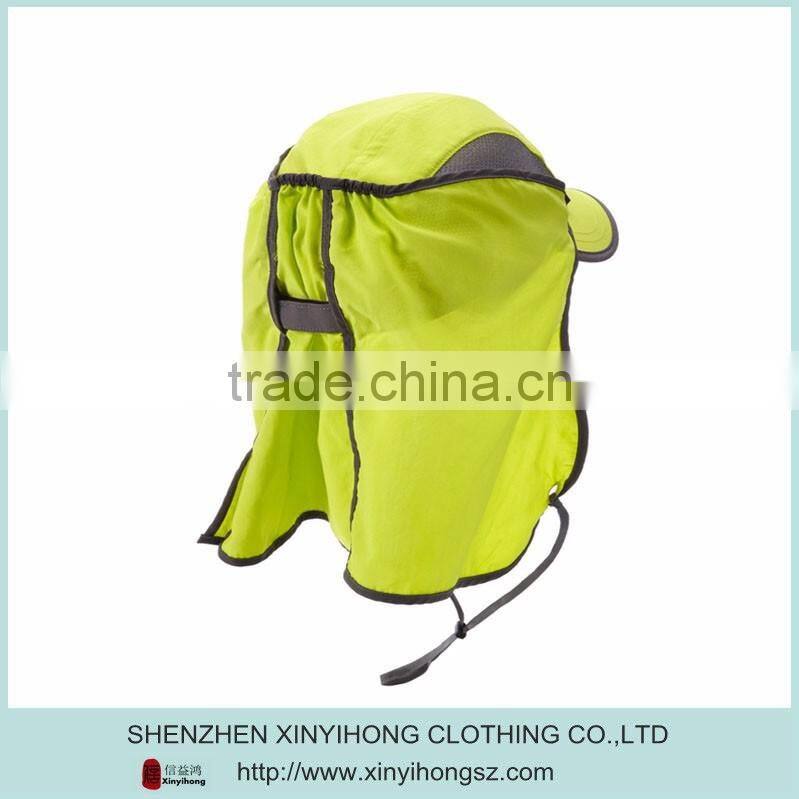 OEM Design Polyester Lightweight Golf Cap made for neck shade flap