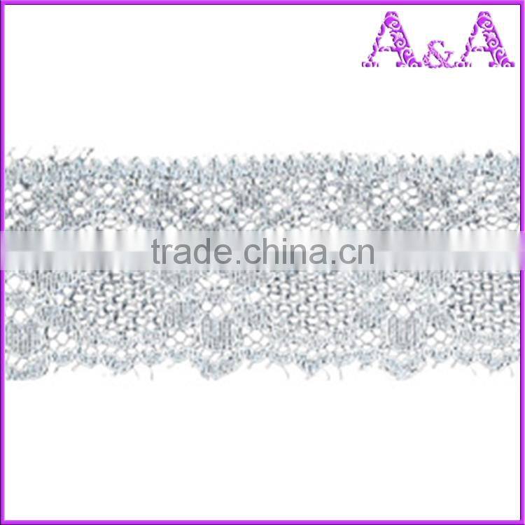 Custom made embroidered cotton lace