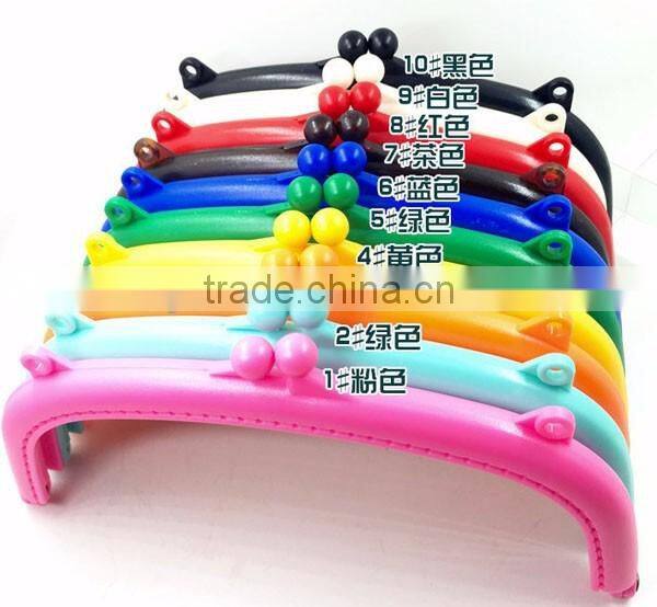 2016 new+ high quality plastic purse frame/bag accessory-16cm