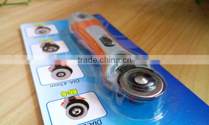 Hot selling 2015 DAFA fabric rotary cutter, rotary die cutter for sale 28mm