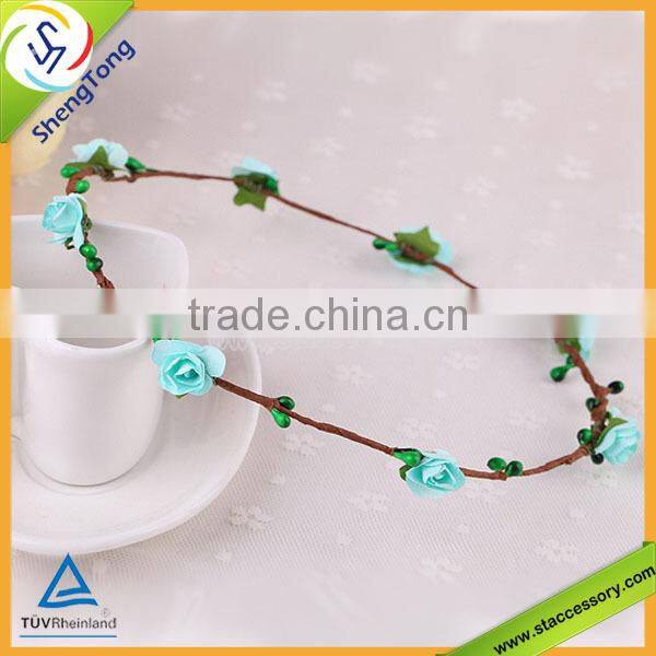 Vines Flowers Hair Hoop Lasted Hairband Design