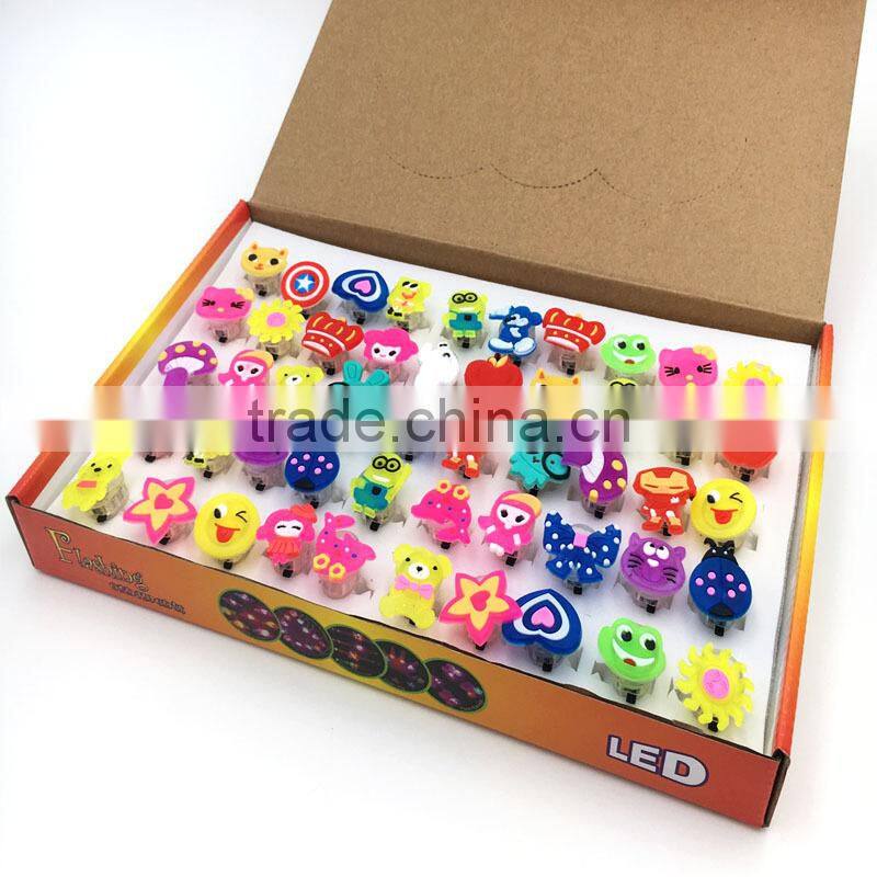 holiday led finger ring birthday party flashing flashing led lights