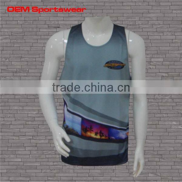 Polyester high quality womens sports tank top