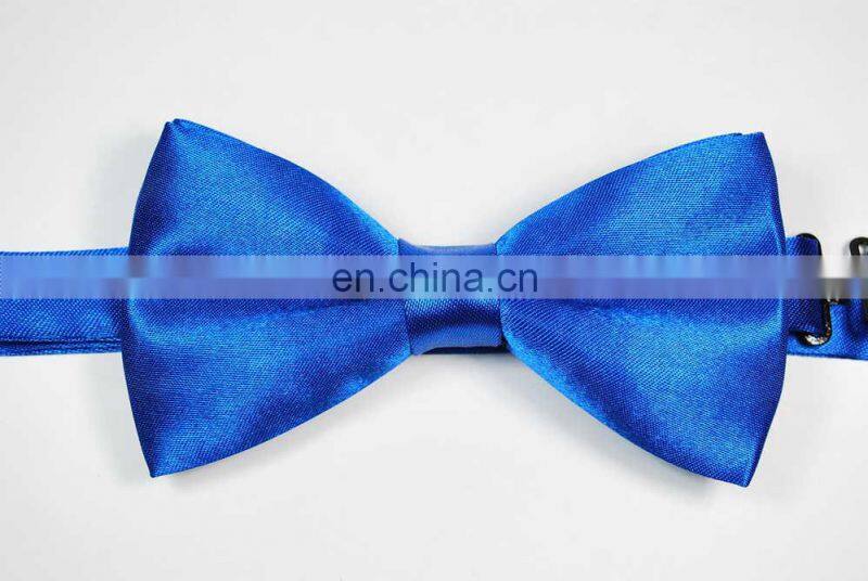 New Arrival Mens Tied Wholesale Adjustable Royalblue Bow Tie