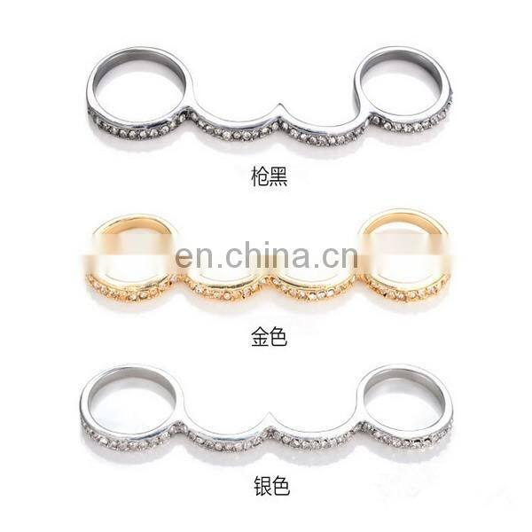 Fashion knuckle four finger ring wholesale jewelry