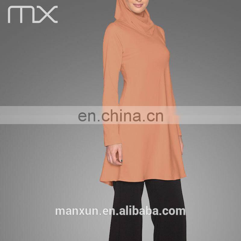 Turkish Islamic Clothing Blouse Muslim Women Prayer Abaya Dress