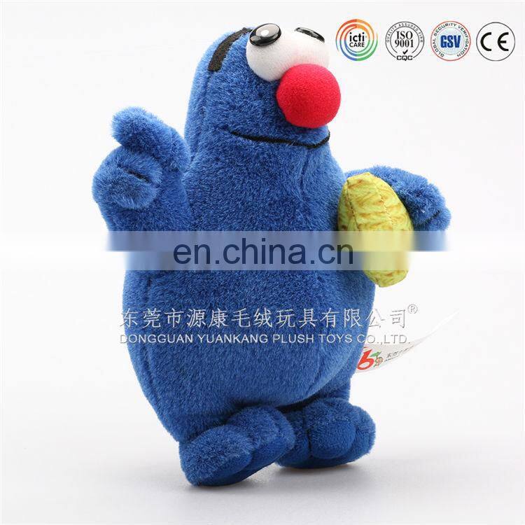 Large head big eye enterprise promotional yellow baby doll toy