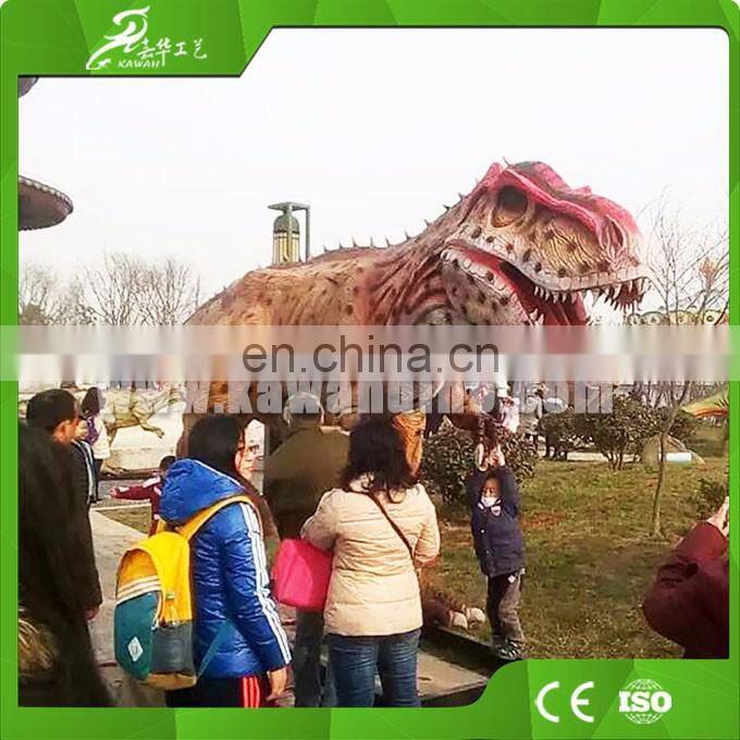 KAWAH Mechanical walking real life dinosaur for interactive education