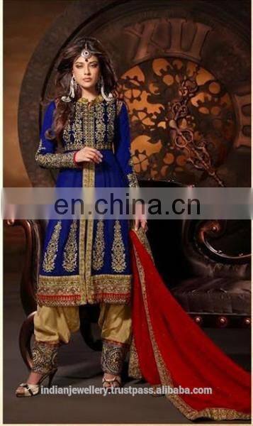 Anarkali Salwars, Salwar kameez designer suits manufacturer, Anarkali salwars kameez suit exporter